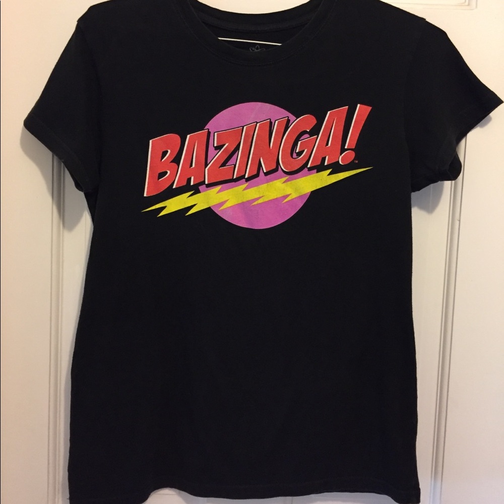 Big Bang Theory t-shirt! BAZINGA! Youth size XL.